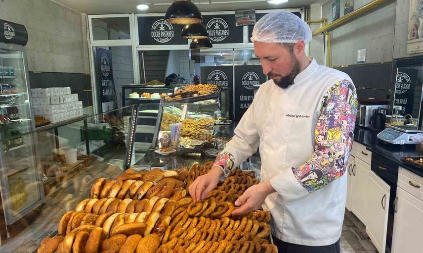 Eskişehir'de kandil simidi üretiminde artış gözlemleniyor