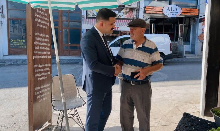 Gölpazarı kaymakamı titiz esnafla bir araya geldi