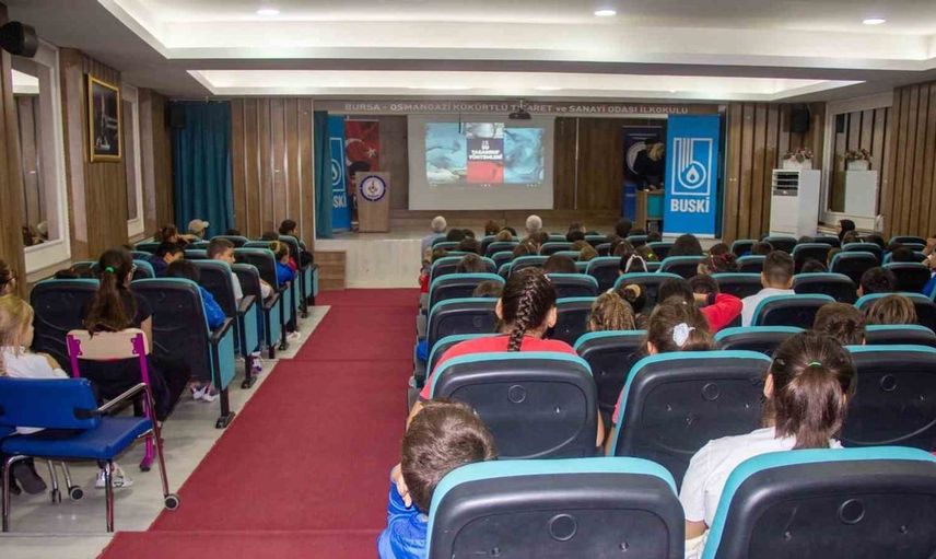 Bursa'da su tasarrufu bilinci için 50 bin öğrenciye eğitim verilecek