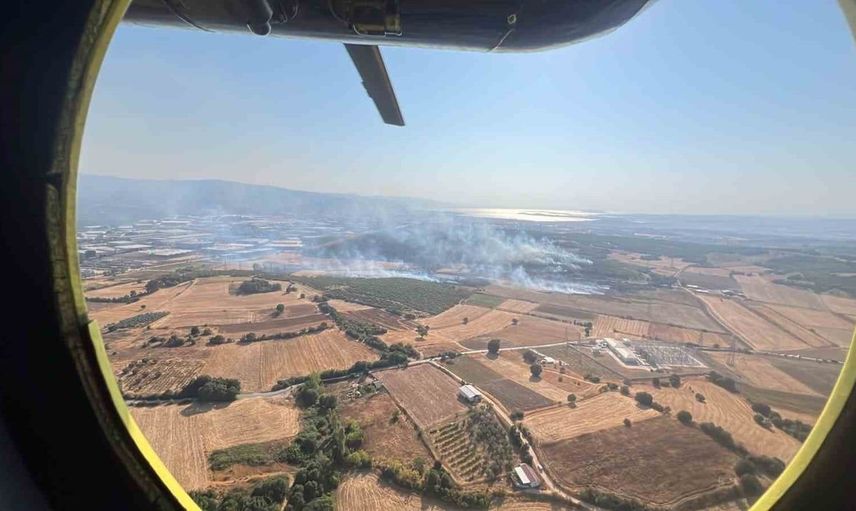 Bursa'daki orman yangını itfaiye ve orman ekipleri tarafından kontrol altına alındı