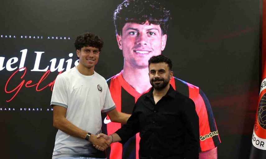 Gençlerbirliği, Benfica'dan genç futbolcu Rafael Luis'i transfer etti