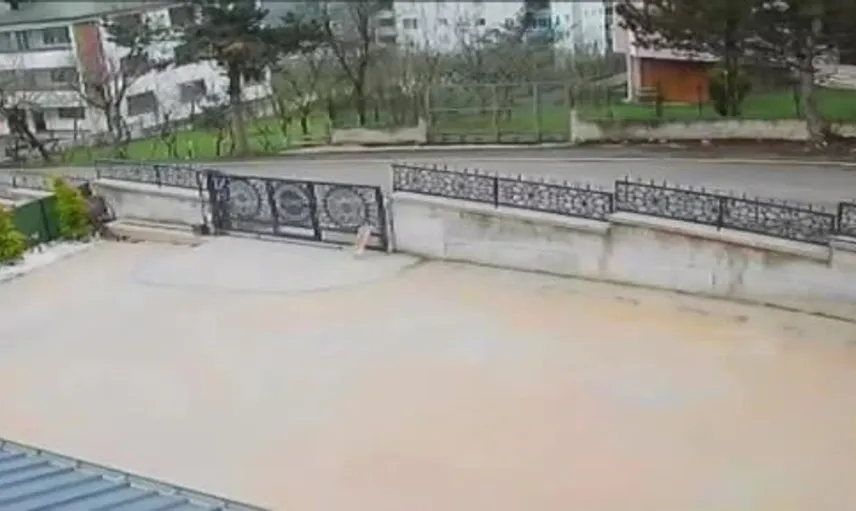 Köpeğe çarpan sürücü kayıplara karıştı, küçük kız baygınlık geçirdi