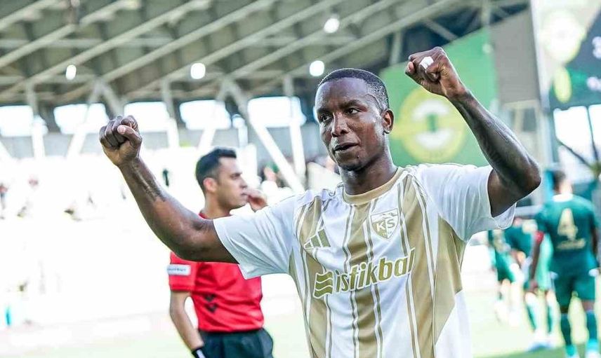 Kayserisporlu daniel moreno, esenler erokspor karşısında yıldızlaştı