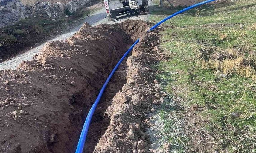 Iğdır'da içme suyu altyapısında önemli gelişmeler: Tuzluca'da yeni hat yapıldı