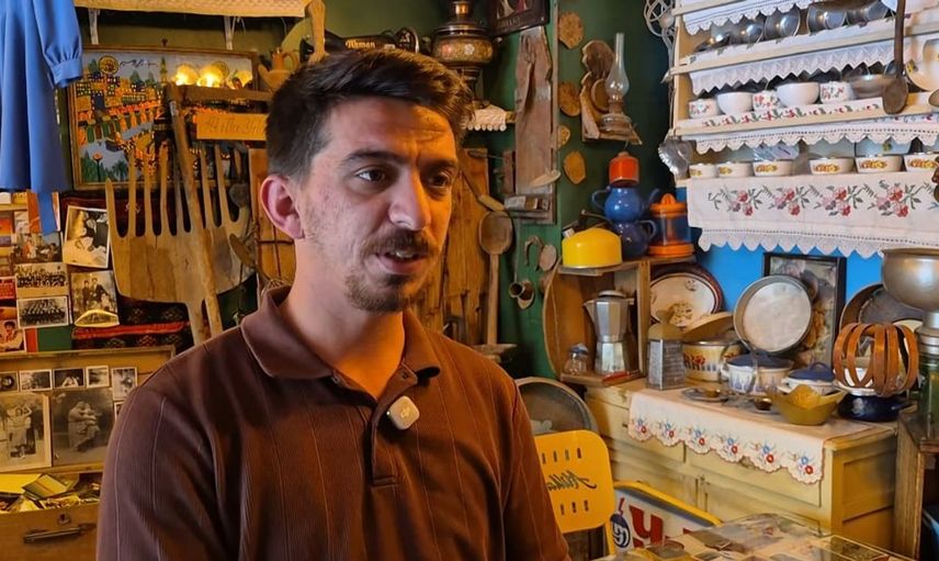 Eskişehir'de müze görünümlü kafe antikalarla dolup taşıyor