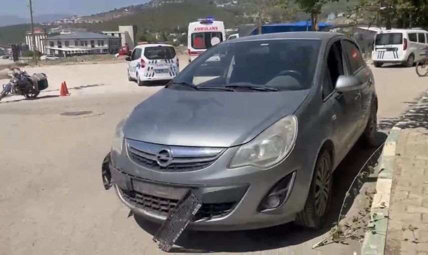 Osmaniye'de motosiklet ile otomobil çarpıştı: 1 yaralı