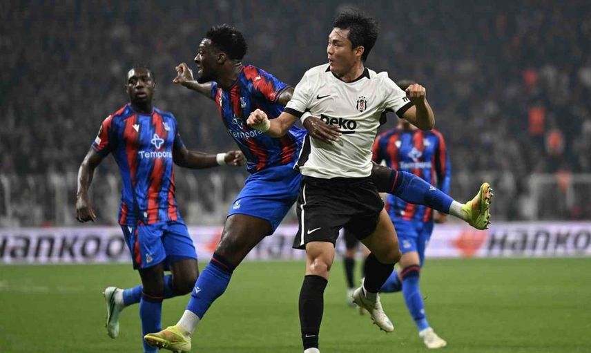 Beşiktaş, Crystal Palace'ı geride bıraktı: İlk yarıda 1-0 önde