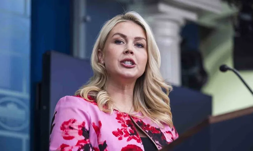 Beyaz Saray sözcüsü karoline leavitt görevine veda ediyor