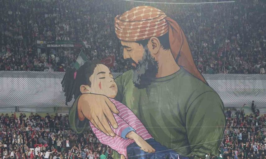 Konya'da dostluk maçı: Konyaspor ve Filistin Milli Takımı 2-2 berabere kaldı