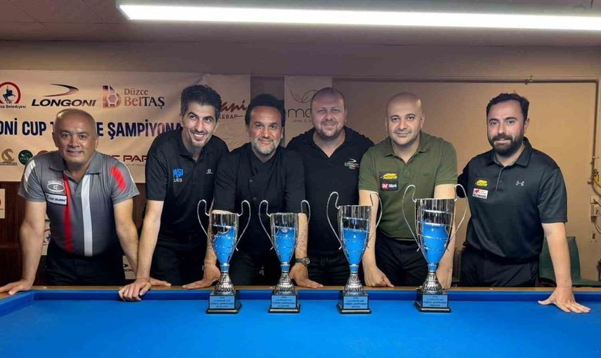 Düzce'de Longoni Cup Türkiye Şampiyonası'nın coşkusu yaşandı