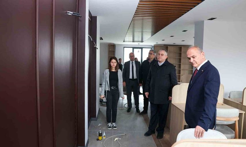Düzce'nin en büyük kütüphanesi, 228 öğrenciye hizmet verecek