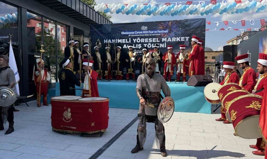 Çorum'da 38'inci uluslararası hitit fuarı ve festivali büyük ilgi gördü