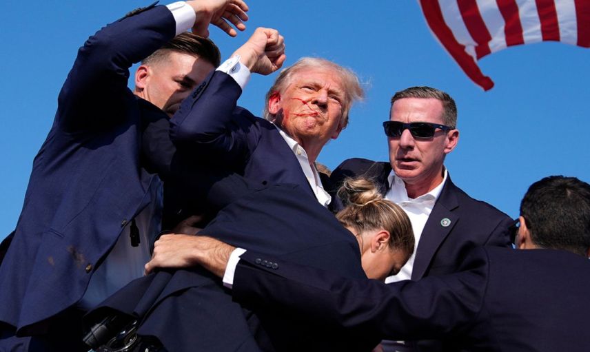 ABD Başkan adayı Trump’a suikast girişimi: Kürsüde kanlar içinde kaldı