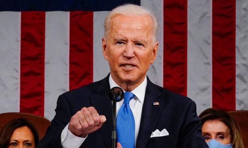 ABD Başkanı Biden Kongre'de Senato Üyelerine Hitap Etti
