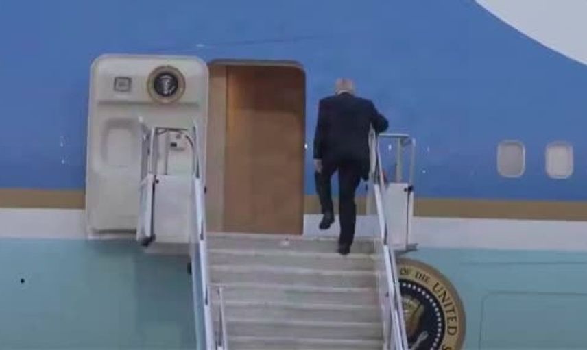 ABD Başkanı Trump, Ankara'dan ayrıldı