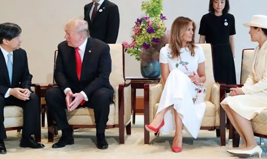ABD Başkanı Trump Japonya'nın Yeni İmparatoru Naruhito İle Görüştü