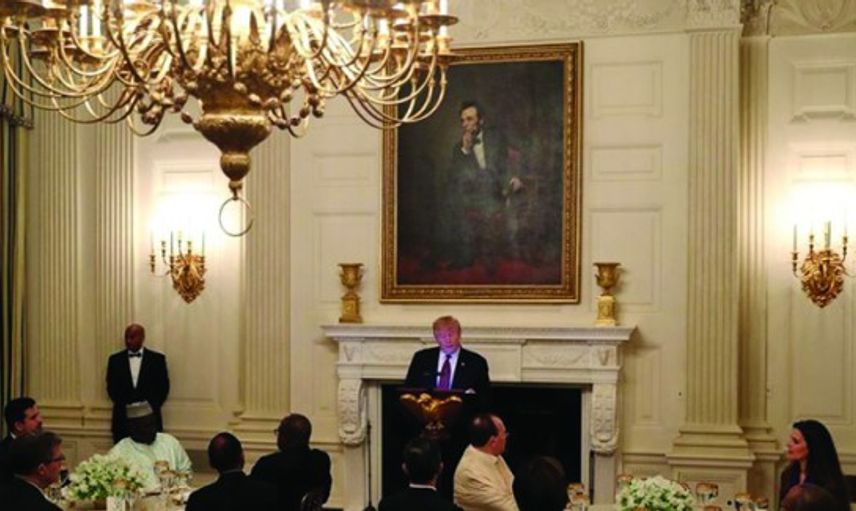 ABD Başkanı Trump'tan Beyaz Saray'da İftar Yemeği