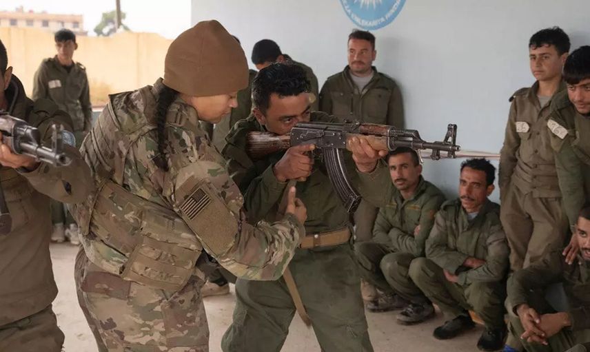 ABD gerçek yüzünü gösterdi: Terör örgütüne silah eğitimi verdi