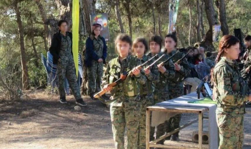 ABD her şeyi itiraf etti! Küçük çocukları zorla alıkoyarak silah eğitimi veriyorlar