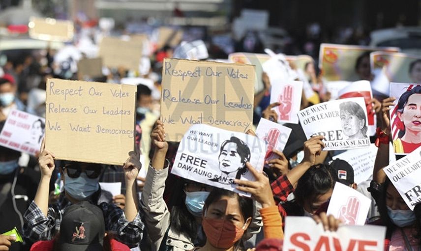 ABD Myanmar'a Yaptırım Uygulamaya Devam Edecek
