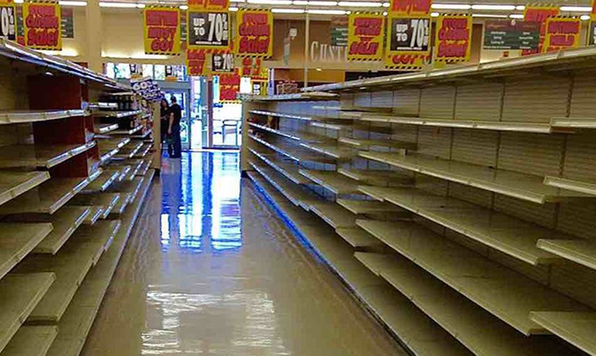 ABD'de Yaşanan Market Tedarik Krizini Türk Fenomen Gösterdi
