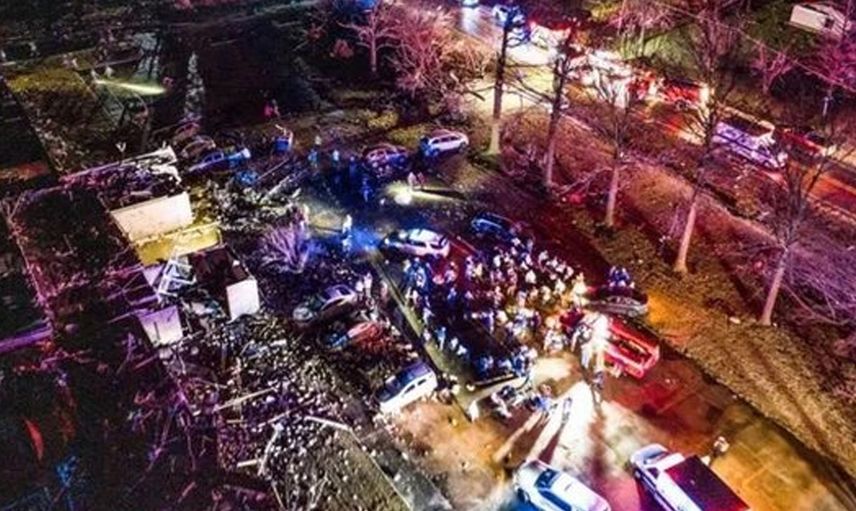 ABD'nin Kentucky Eyaletini Kasırga Vurdu! 50 Kişi Öldü