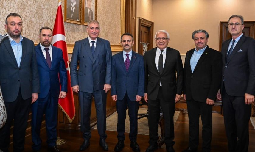 Abhaz Federasyonu yeni yönetimi Kocaeli Valisi Aktaş’ı ziyaret etti