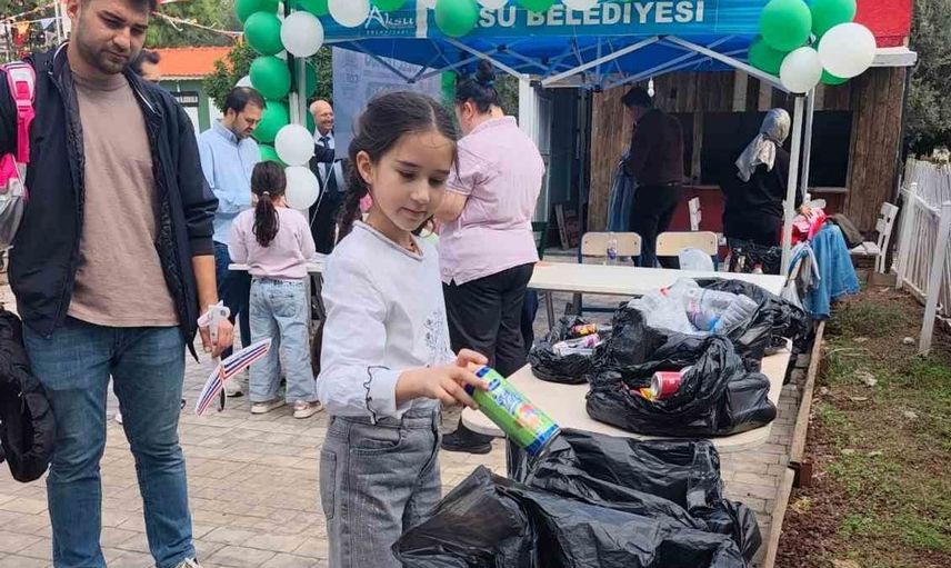 Antalya çocuk festivalinde iklim elçileri yetişiyor