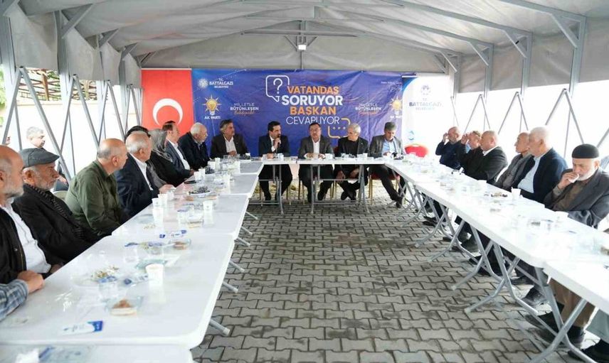 Başkan taşkın, nuriye mahallesi’nde vatandaşlarla bir araya geldi
