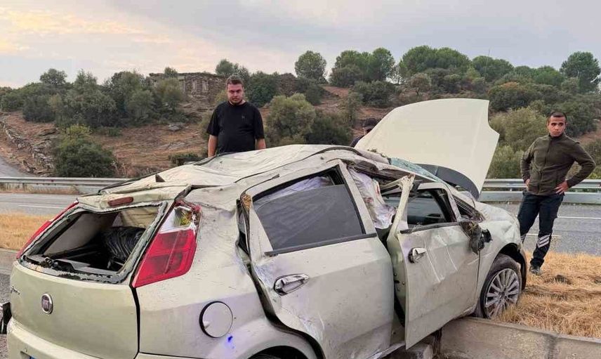 Çine'de trafik kazası meydana geldi: 4 kişi yaralandı