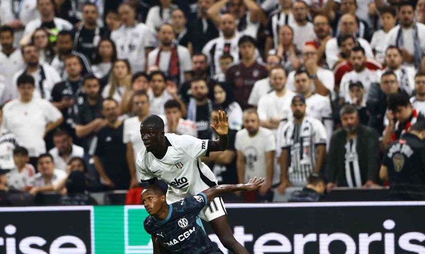 Beşiktaş, Dolmabahçe'de Marsilya'yı farklı mağlup etti