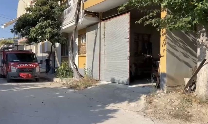Osmaniye'de odunluk yangını eve sıçramadan kontrol altına alındı