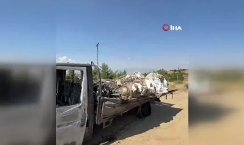 Yangın haberi: Bir yıllık emek 15 dakikada yok oldu