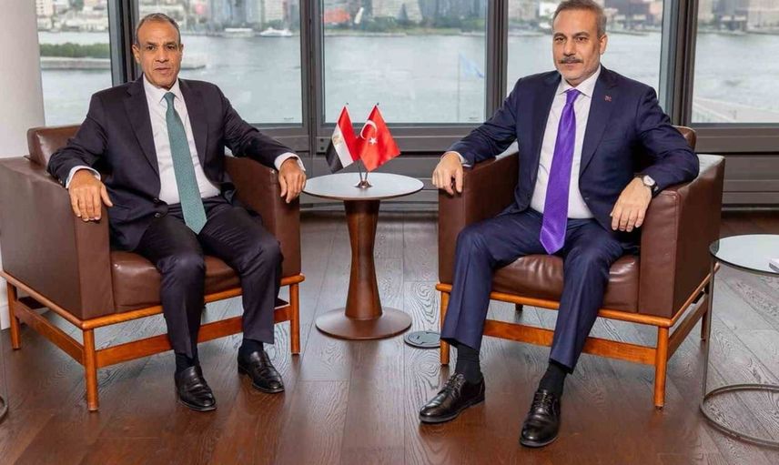 Dışişleri Bakanı Hakan Fidan New York'ta Mısırlı mevkidaşıyla buluştu