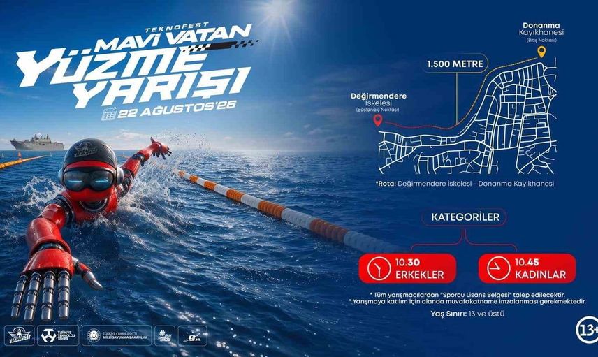 TEKNOFEST 2026 Mavi Vatan'da suya atılan kulaçlar heyecan yaratıyor