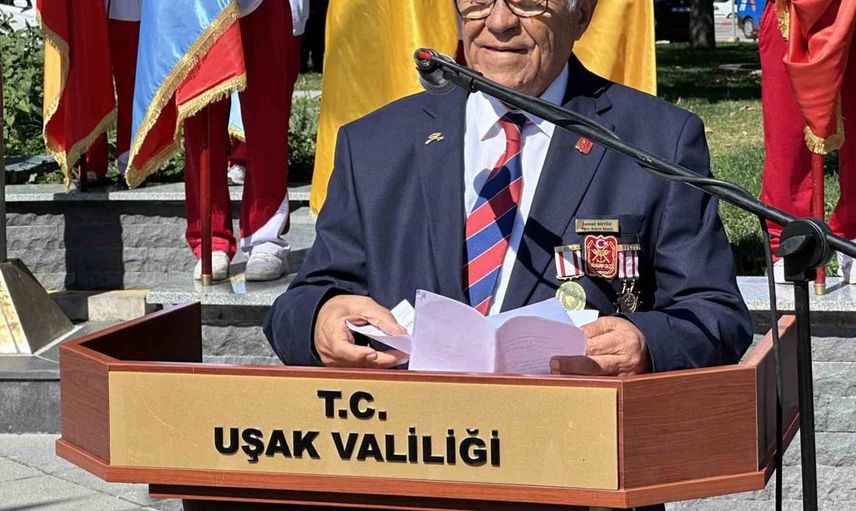 Uşak’ta Gaziler Günü coşkuyla kutlandı