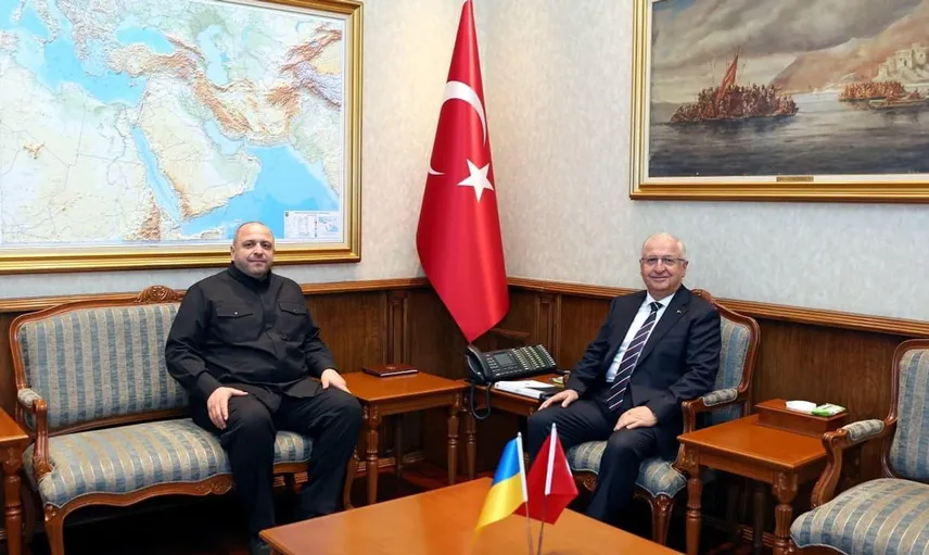 Yaşar Güler, Ukrayna istihbarat başkanı Rüstem Umerov ile bir araya geldi