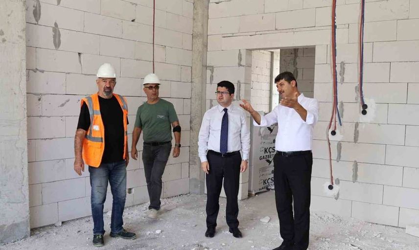 Arsuz'da yeni anaokulları inşaatları hızla devam ediyor