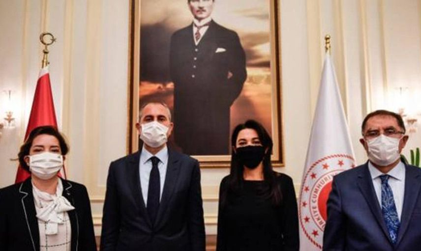 Adalet Bakanı Gül'den Azeri Heyete Kabul