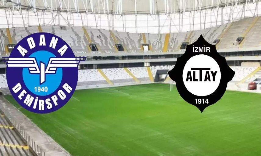Adana Demirspor Altay maçını canlı izle Bein Sports 1 - Adana Demir Altay maçı canlı yayın takip linki