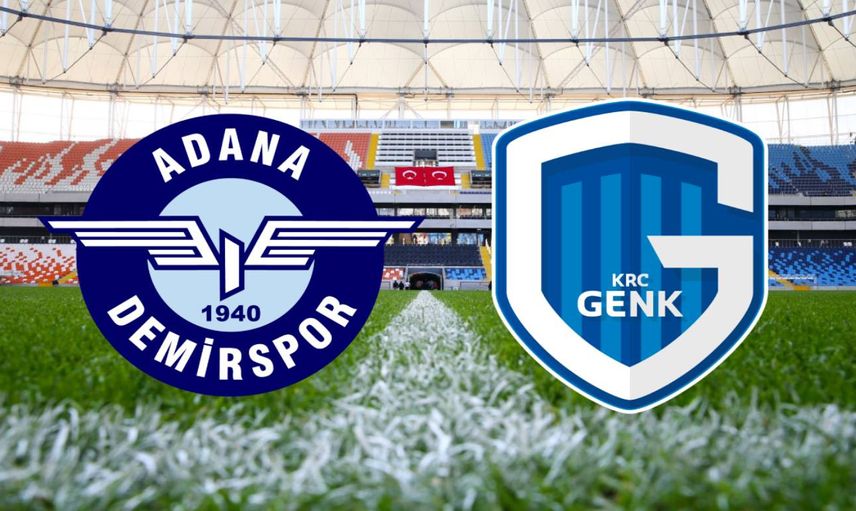 Adana Demirspor Genk maçını canlı izle TV8,5 Exxen – Adana Demir Genk maçı canlı yayın linki