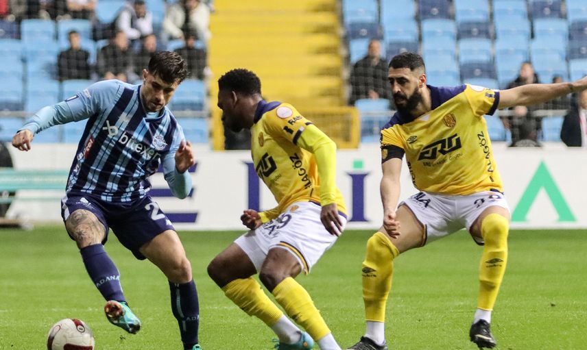 Adana Demirspor ile Ankaragücü yenişemedi: Üst sıralar kızıştı