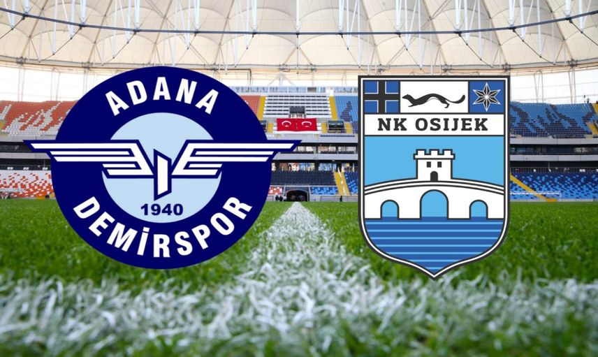 Adana Demirspor Osijek maçını şifresiz canlı izle Exxen TV8,5 - Adana Demir Osijek maçı canlı yayın linki