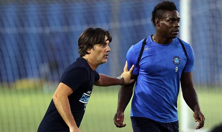 Adana Demirspor Teknik Direktörü Vincenzo Montella'dan Balotelli Açıklaması!
