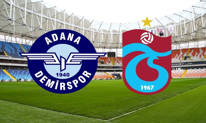 Adana Demirspor Trabzonspor maçını canlı izle Bein Sports 1 – Adana Demir TS maçı Taraftarium24 canlı yayın linki