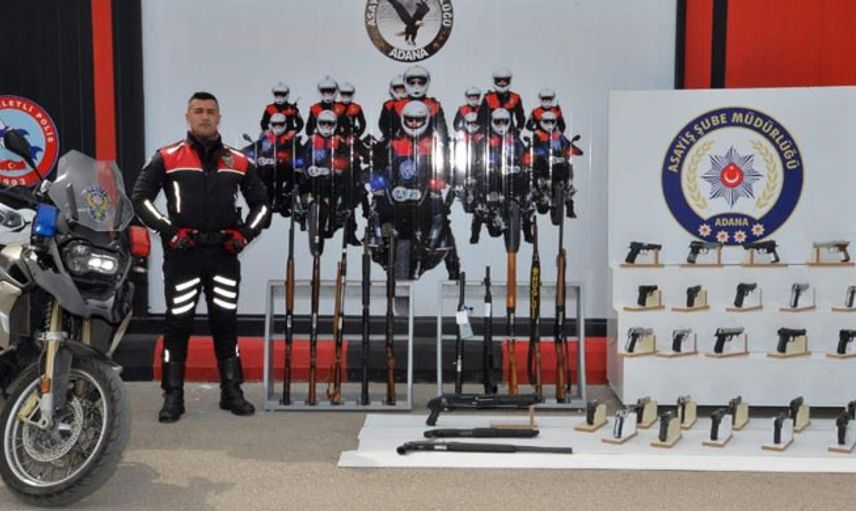 Adana'da 53 Ruhsatsız Silah Yakalandı
