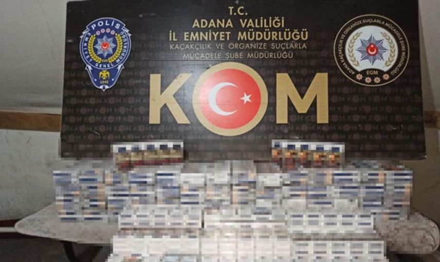 Adana’da Kaçakçılık Operasyonu