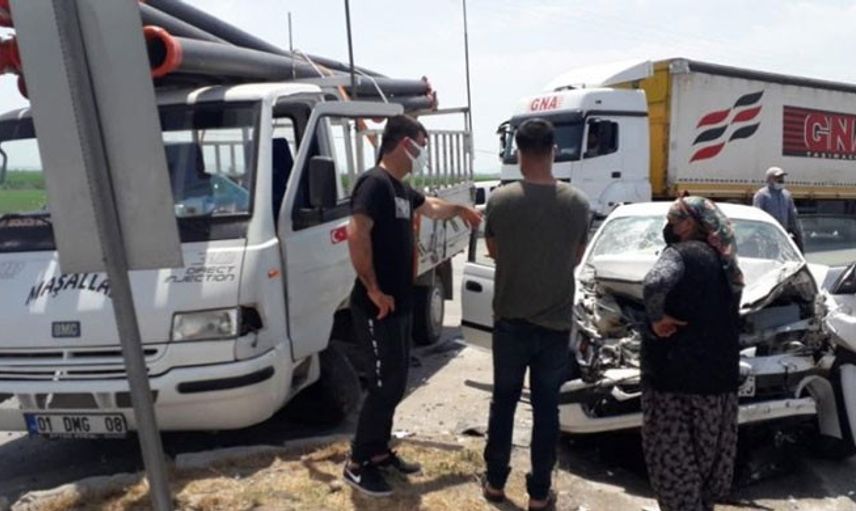 Adana'da Trafik Kazası Can Aldı