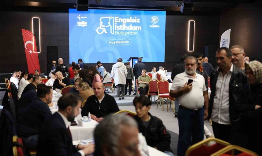 Engelsiz istihdam buluşması arnavutköy'de iş arayanları firmalarla buluşturdu
