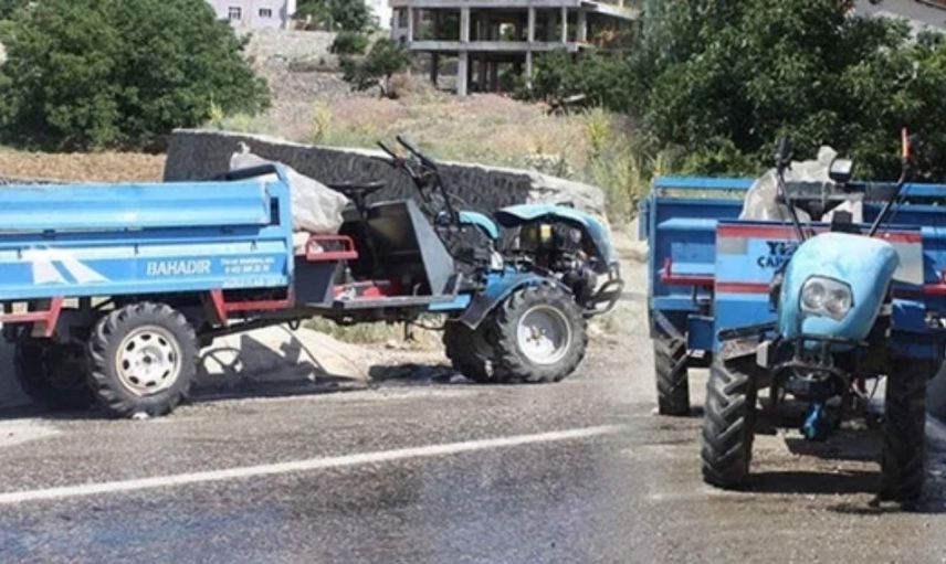 Adıyaman'da çapa motoru devrildi: Köy korucusu hayatını kaybetti, 9 kişi yaralandı!